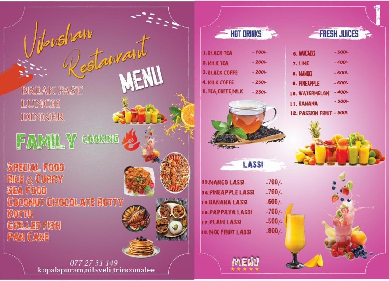 Vibushan Guest House Nilaveli Luaran gambar